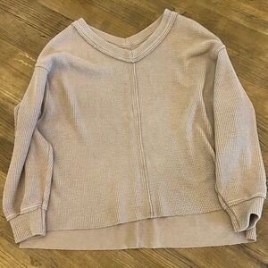 Aerie V-neck Sweatshirt Size Small